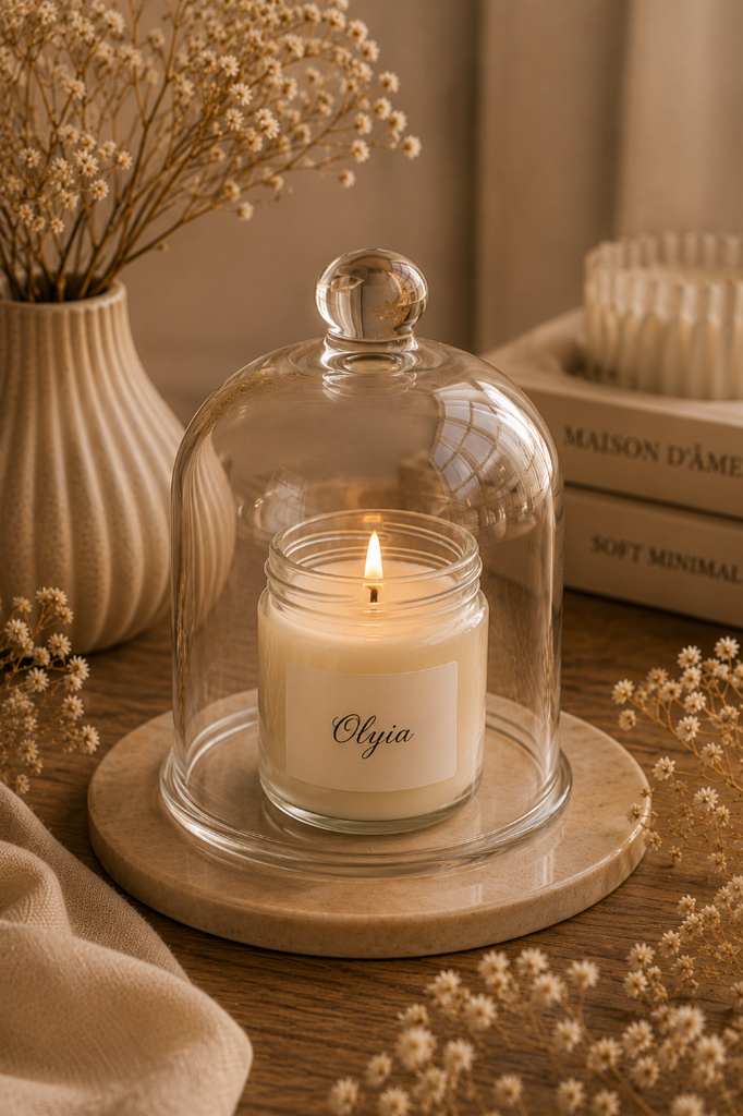 Cloche en Verre Olyia